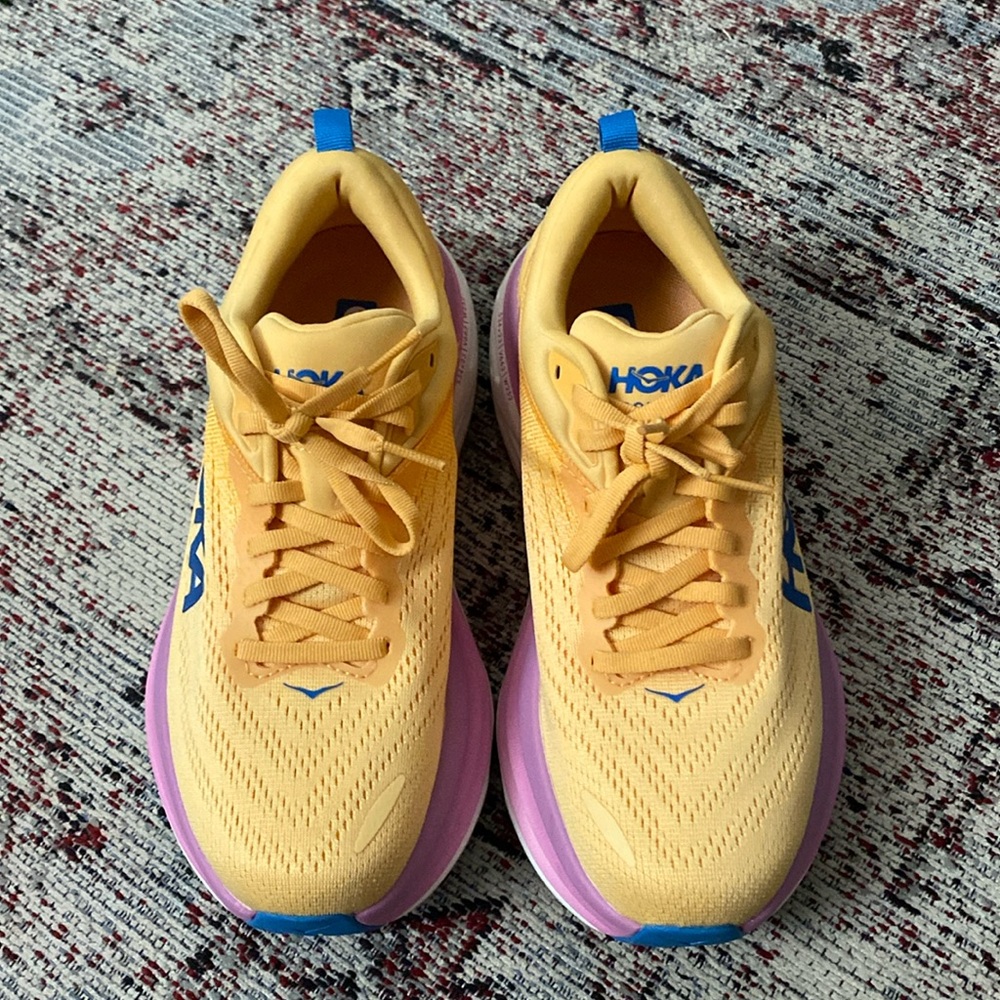 Hoka Bondi 8 Yellow